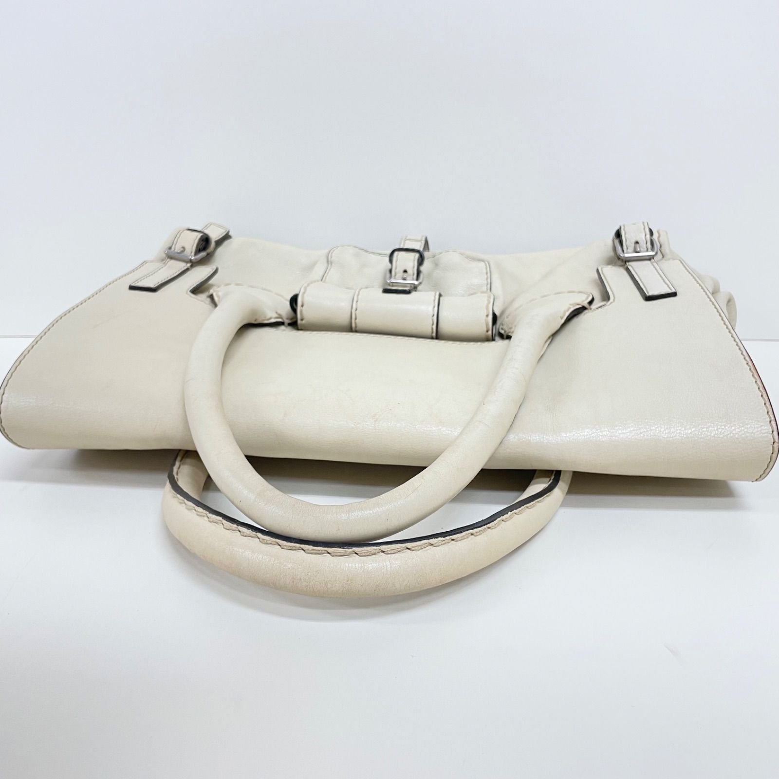 Chloe クロエ ヴィンテージ エディス ハンドボストンバッグ レザー 