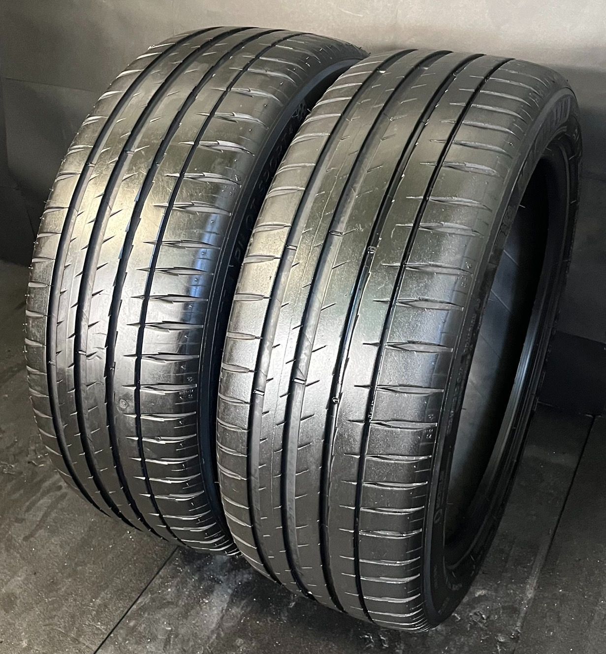 製 約7.5～8分山 ミシュラン MICHELIN パイロットスポーツ PILOT SPORT 4 205 50R17 2本 h_419