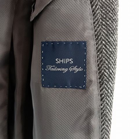 SHIPS　シップス　ETHOMAS　チェスターコート ロングコートXL シップス SHIPS ウール ETHOMAS チェスターコート M