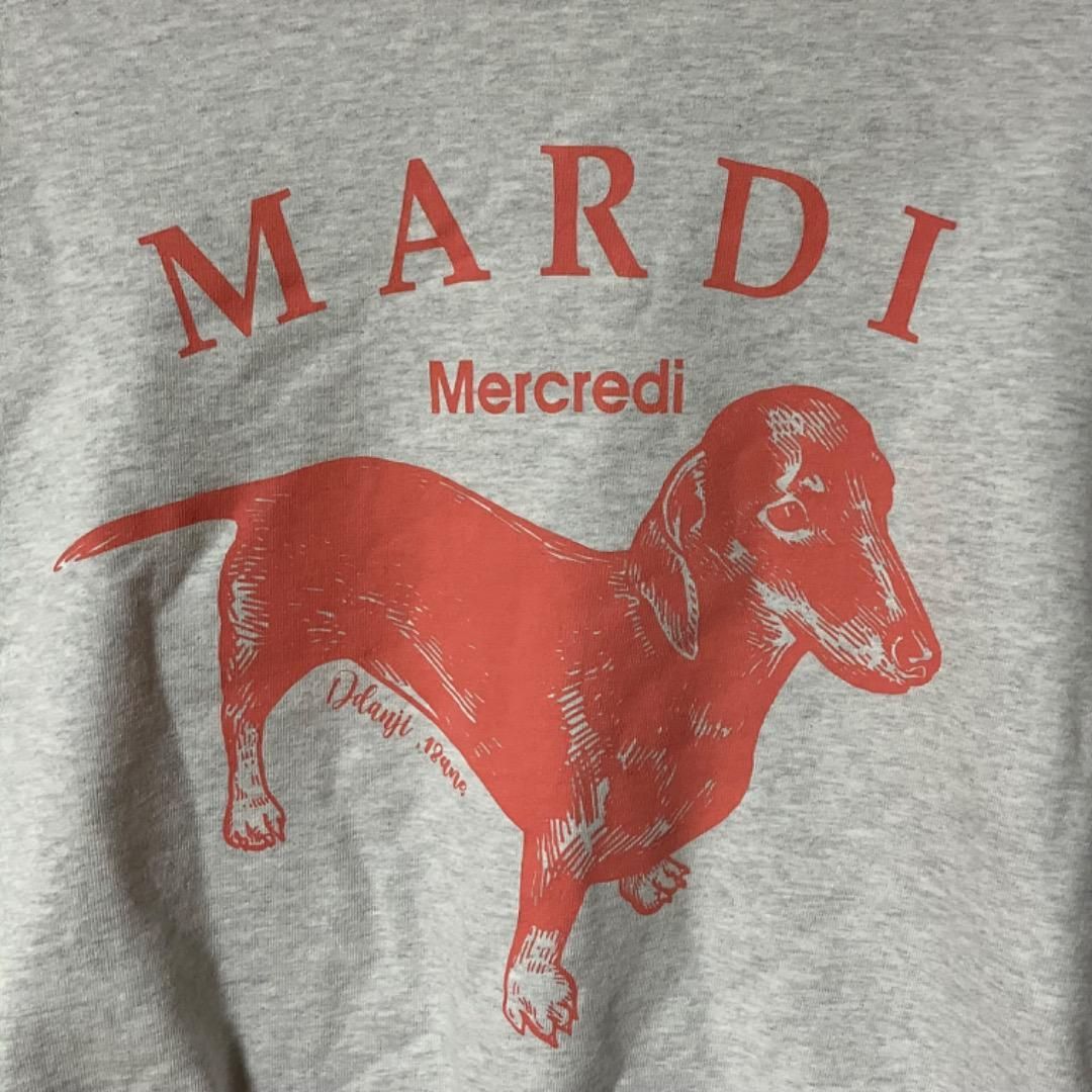 Mardi Mercredi ダックスフンド プリント スウェット グレー Mardi Mercredi 】ダックスプリント スウェット - メルカリ