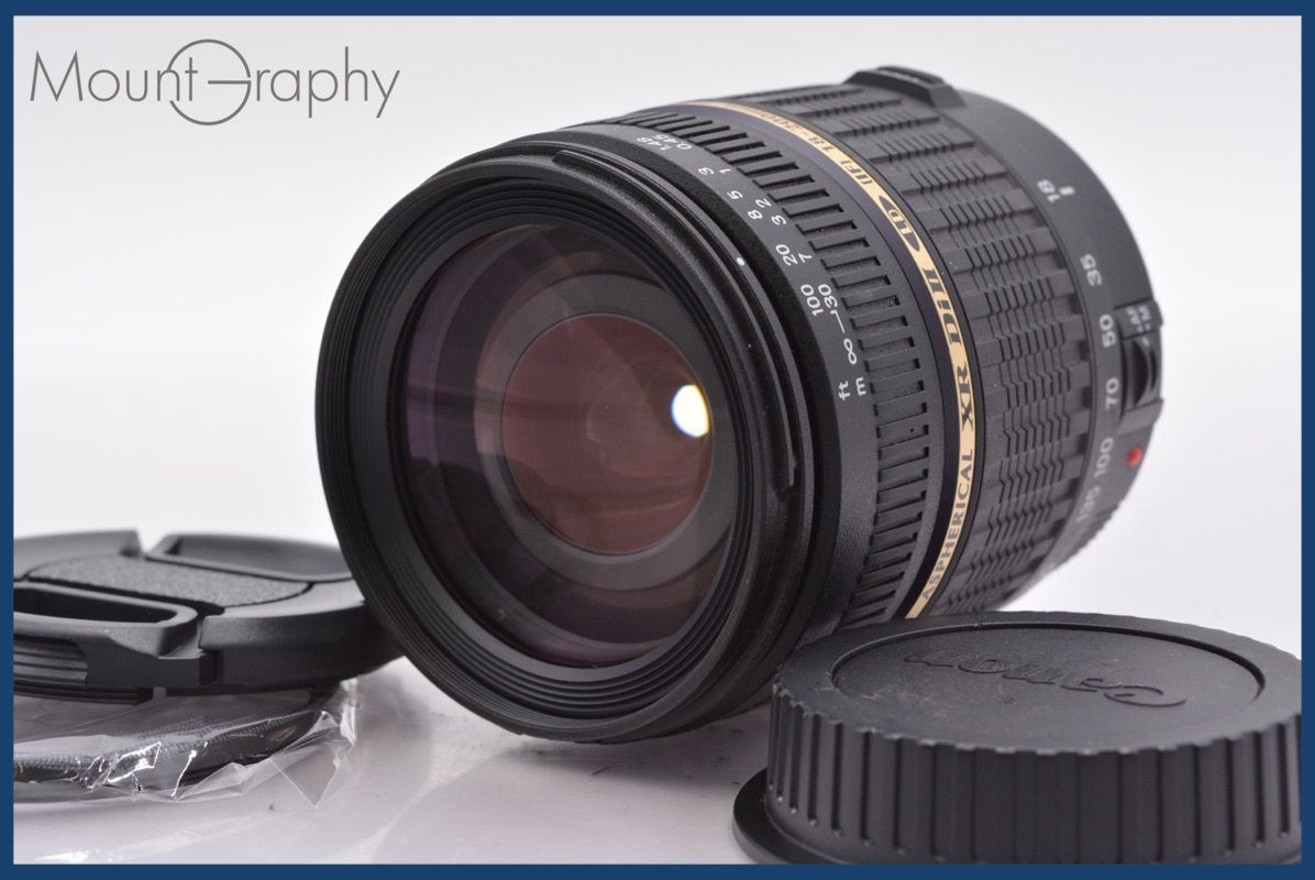 上 タムロン TAMRON AF ASPHERICAL XR Di II LD IF 18-200mm F3.5-6.3 MACRO A14 前後キャップ他 キヤノンEF用 AF am246