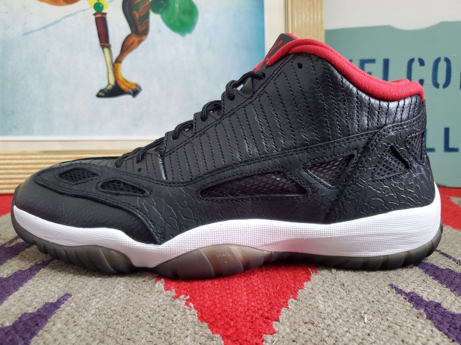 NIKEナイキ□美品 数回使用程度 11年 AIR JORDAN 11 RETRO LOW IE エア 