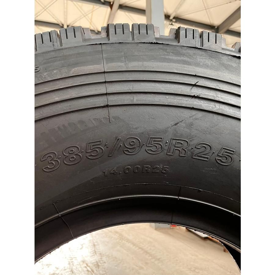 大型車用スタッドレスタイヤ クレーン ラフター ショベル ORタイヤ スタッドレス HILO 385/95R25（14.00R25）BWYN 大型車用  スノータイヤ 本州送料無料 引取OK - メルカリ