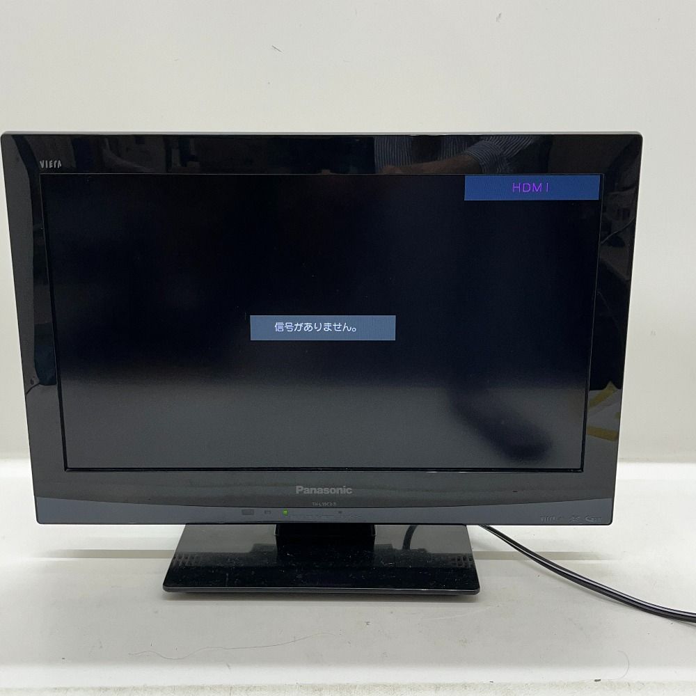 06w3305 Panasonic  液晶テレビ  19V型  TH-L19C3-K　2011年  パナソニック 19V型 ハイビジョン液晶テレビ ビエラ リモコンB-CAS  テレビ  【中古品】