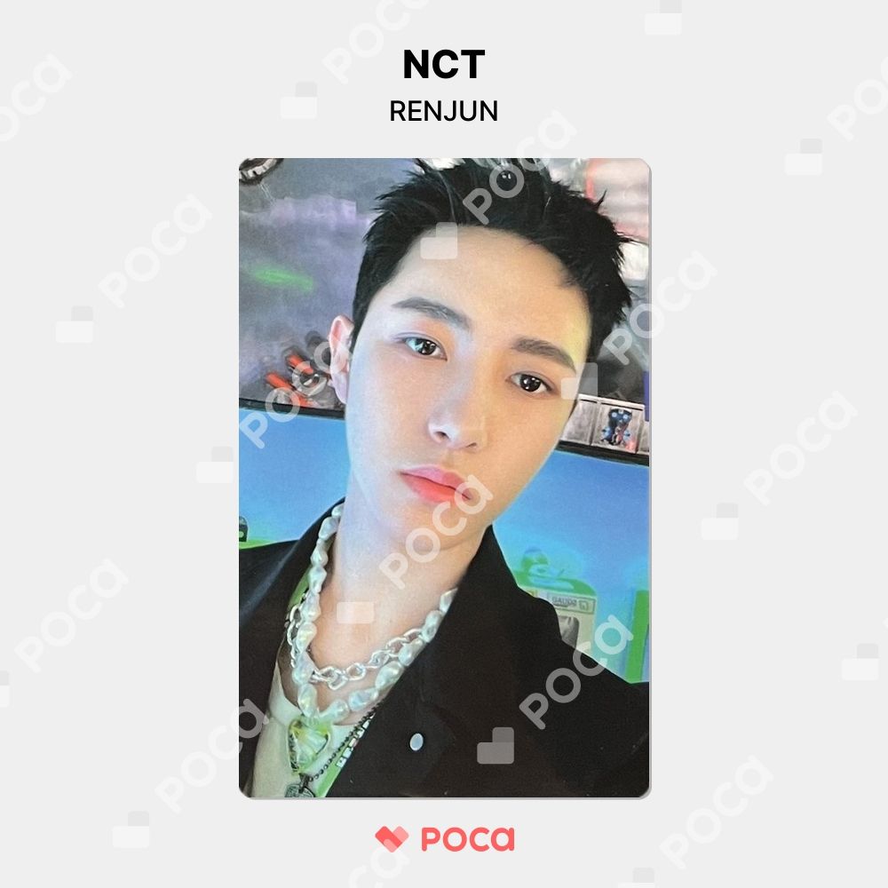 NCT ロンジュン トレカ GLITCH ARCADE CENTER POP-UP STORE
