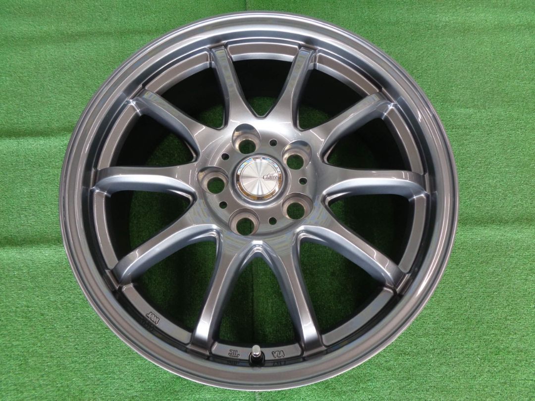 短時間セール中 ホイール 18インチ タイヤ ホイール アルファード 10系 クレール ZT-10 7J-18 5H120 +40 40系アルファード・ヴェル