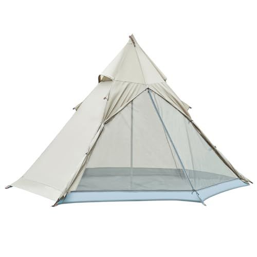 CAMEL CROWN ワンポールテント ソロ 2-3人用 簡単設営 1本メインポール