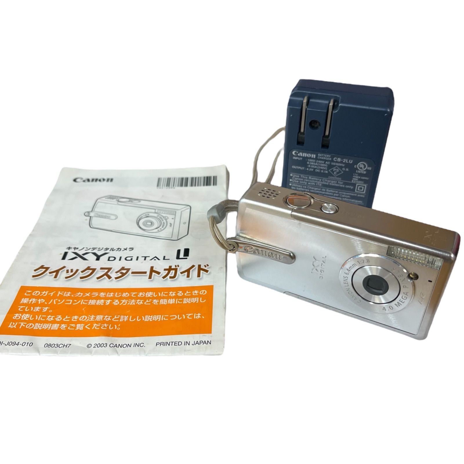 管28436】Canon キャノン IXY DIGITAL L PC1060 6.4mm 1：2.8 デジタル