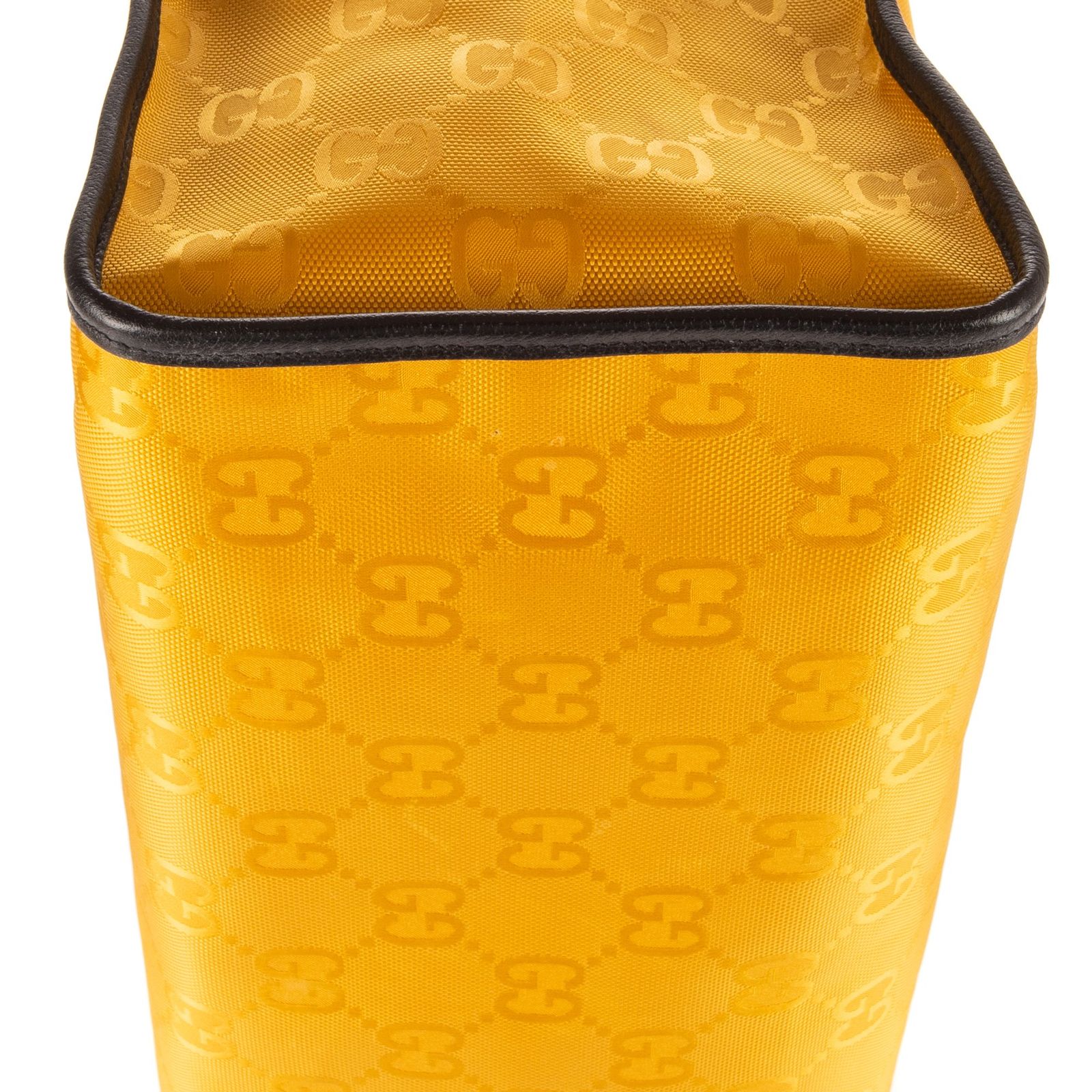 グッチグリッドトート黄色ジャイアントシュプリームナイロンA