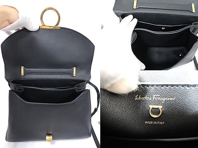 ⭐️未使用級⭐️ サルヴァトーレフェラガモ ガンチーニ トップハンドル 2way 楽天市場】【中古】 Salvatore Ferragamo サルヴァトーレ