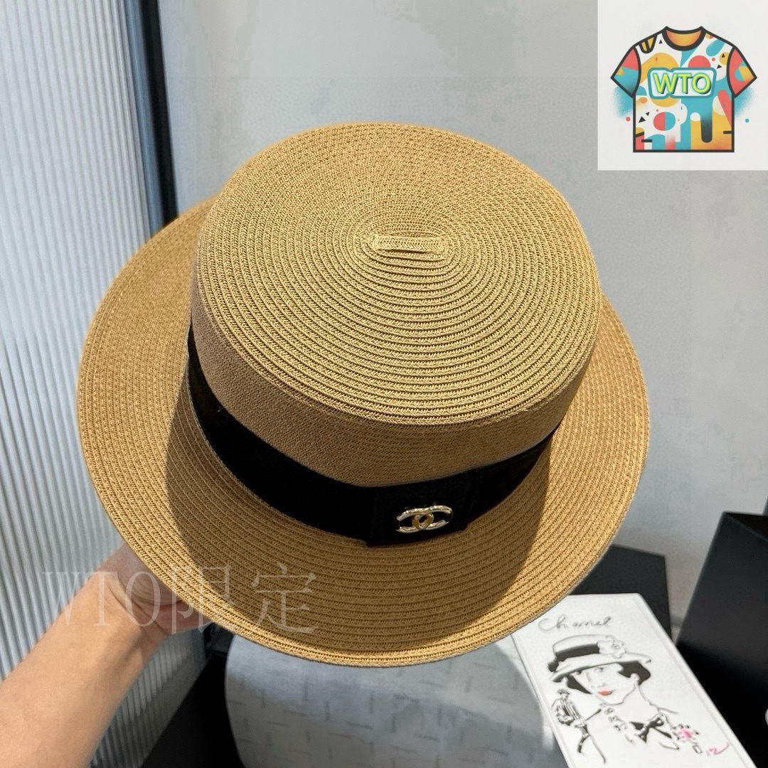 CHANELハットブラック新品❗未使用❗ CHANEL シャネル バケハ バケットハット 帽子 ブラック 黒 新品