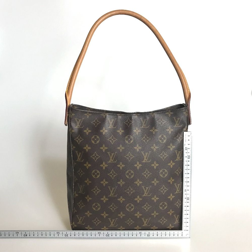 LOUIS VUITTON ルイヴィトン ルーピング GM ショルダーバッグ レディース モノグラムキャンバス ブラウン 肩掛け 茶色 M51145  中古品【鑑定済】 - メルカリ