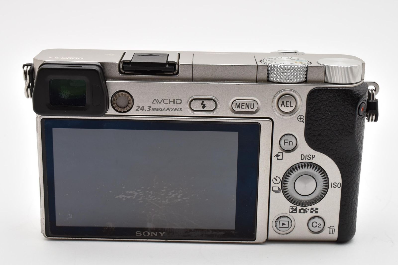  シャッター回数249回 SONY ソニー α6000 ボディ シルバー ILCE 6000 A その他 デジタルカメラ