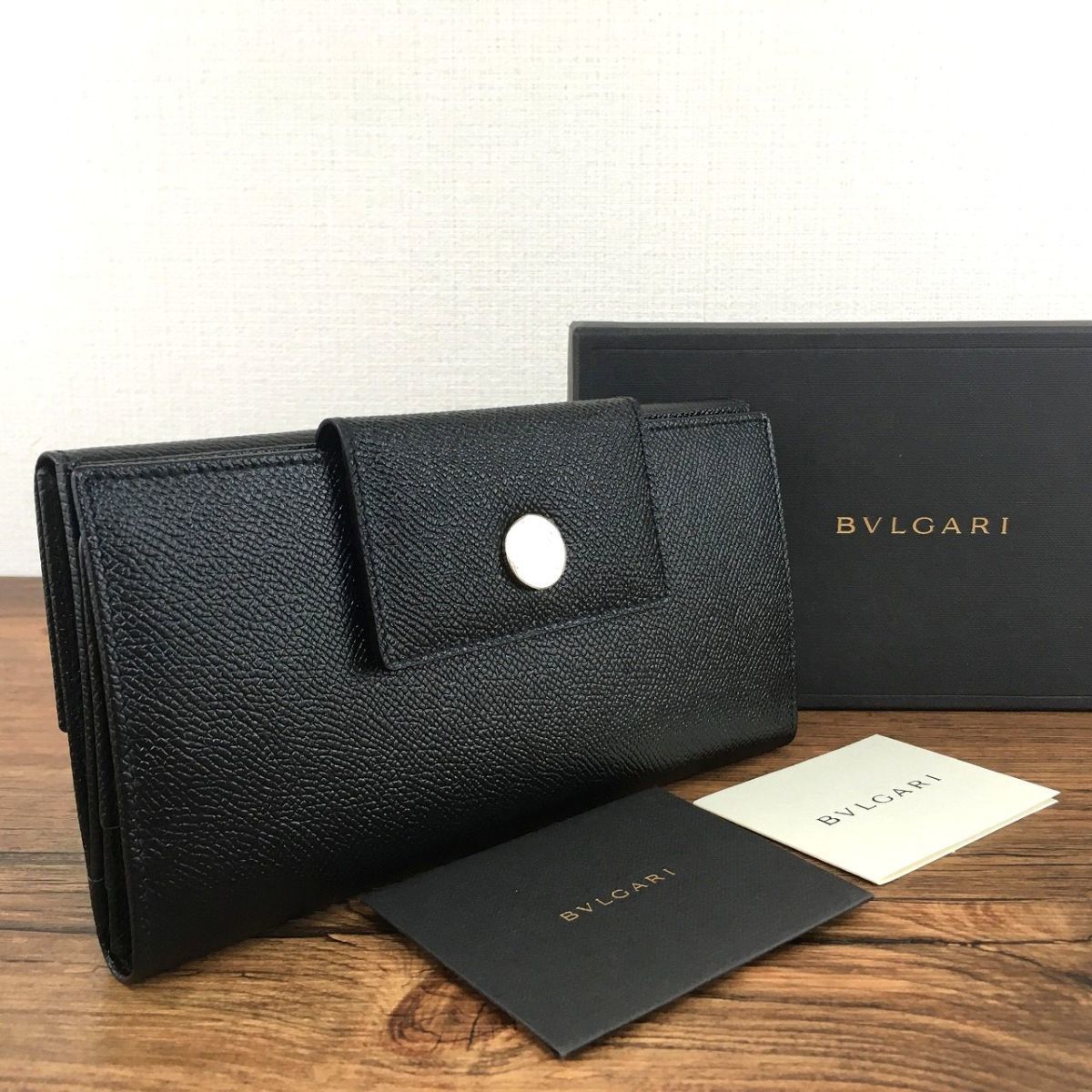 初回特典付 【新品✨】BVLGARI ブルガリ 長財布 正規品 購入価格83