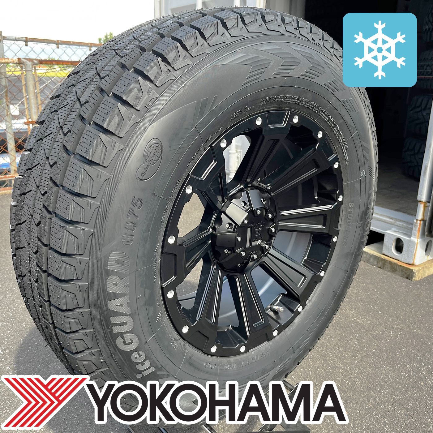 LX600 OFFROAD EXECUTIVE スタッドレスタイヤ ヨコハマ アイスガード 