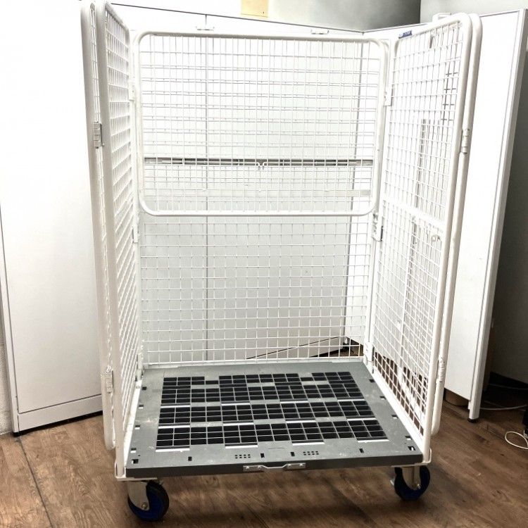 引取 Wako PALLET ワコーパレット SCC-1180 セキュリティカーゴ W1100×D800×H1700mm カゴ台車 47305 MARWIL-DEMENAGEMENTS_CH