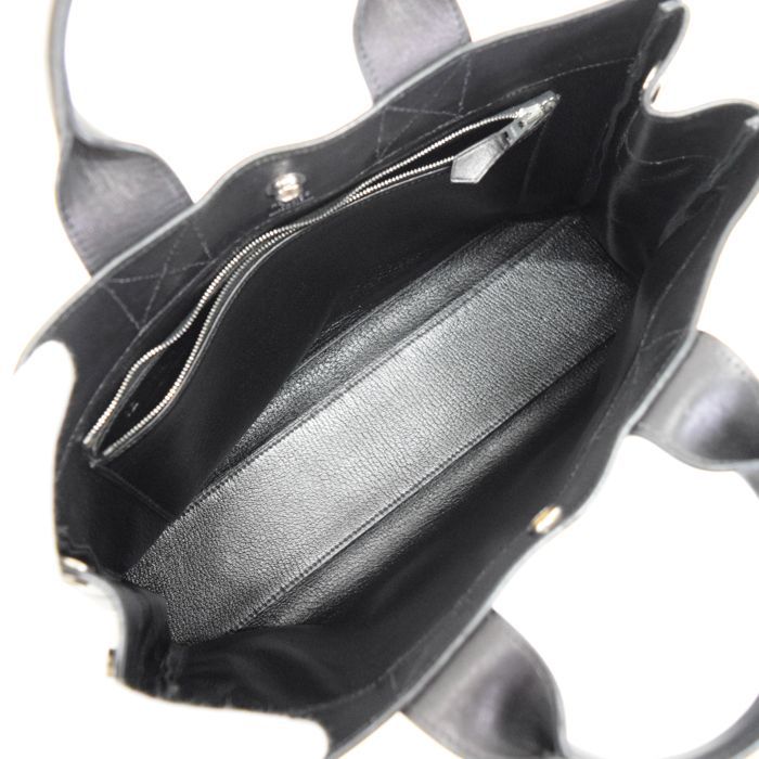 エルメス HERMES フールトゥ PM エヴァーカーフ (レザー) SV金具 □E