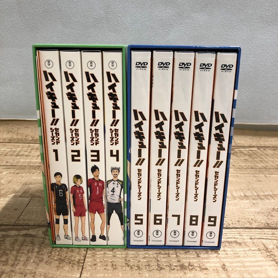 アニメハイキュー!! セカンドシーズン DVD 全巻セット 収納BOX付き ...