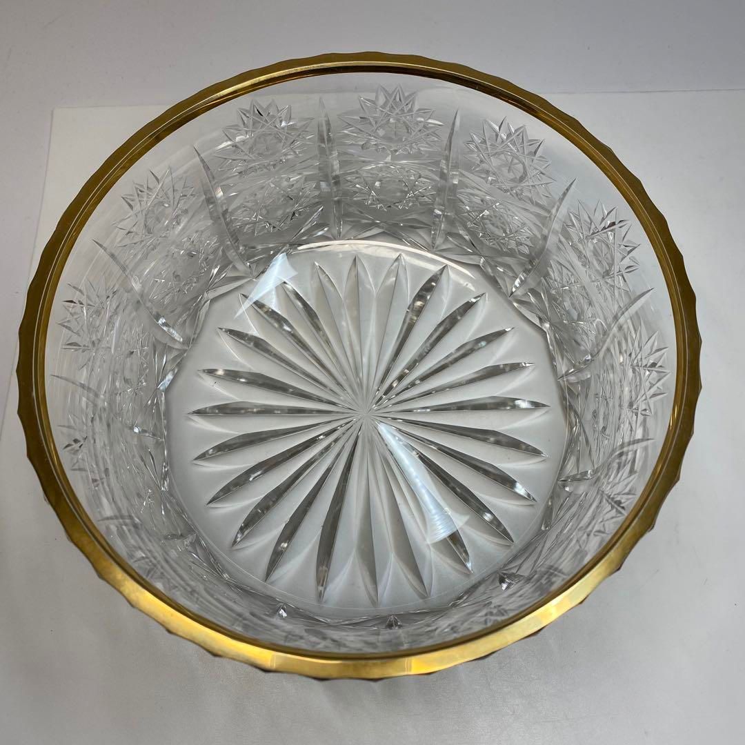 ギヤマン 金彩 水指 共箱 幅約20.5㎝ 東な6-0610① - メルカリ