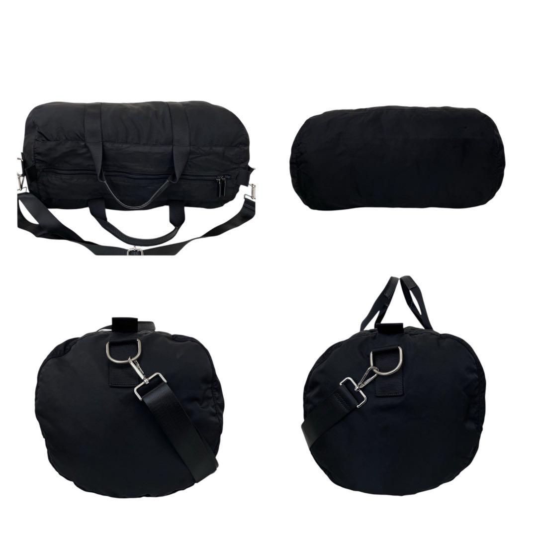 価格交渉歓迎】極美品 プラダ 三角ロゴ ナイロン ボストンバッグ