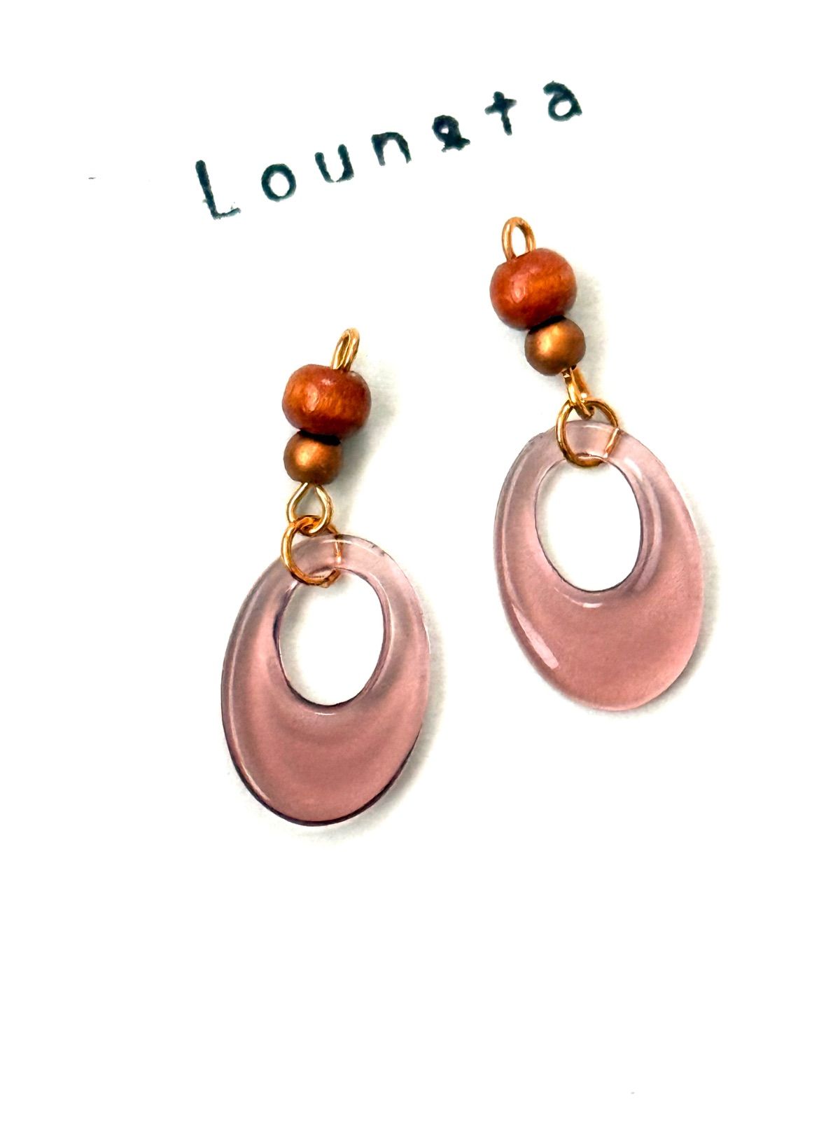 ハンドメイドピアス1728