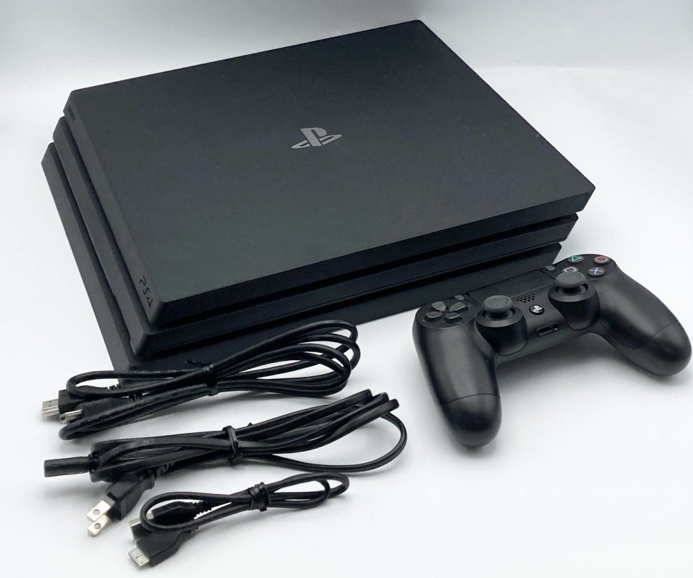 PlayStation 4 Pro ジェット ブラック 2TB CUH-7200CB01 メーカー生産終了 video game