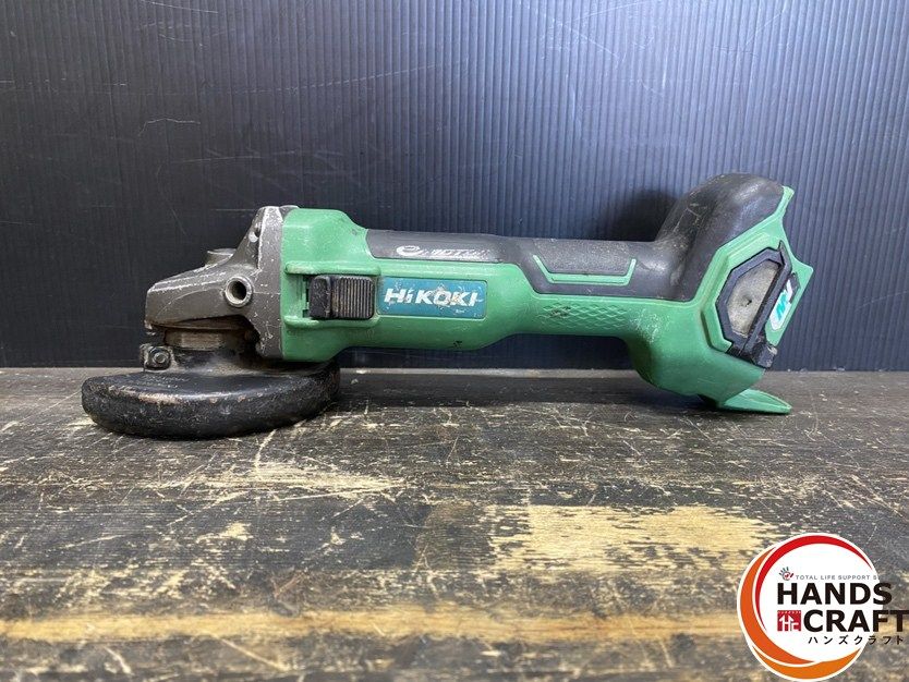 ● 品 HiKOKI ハイコーキ G3610DA ディスクグラインダ 100mm DC36V用 バッテリー 18V-5.0Ah 36V-2.5Ah ×1 充電器付 HRDEVELOPMENT_JP