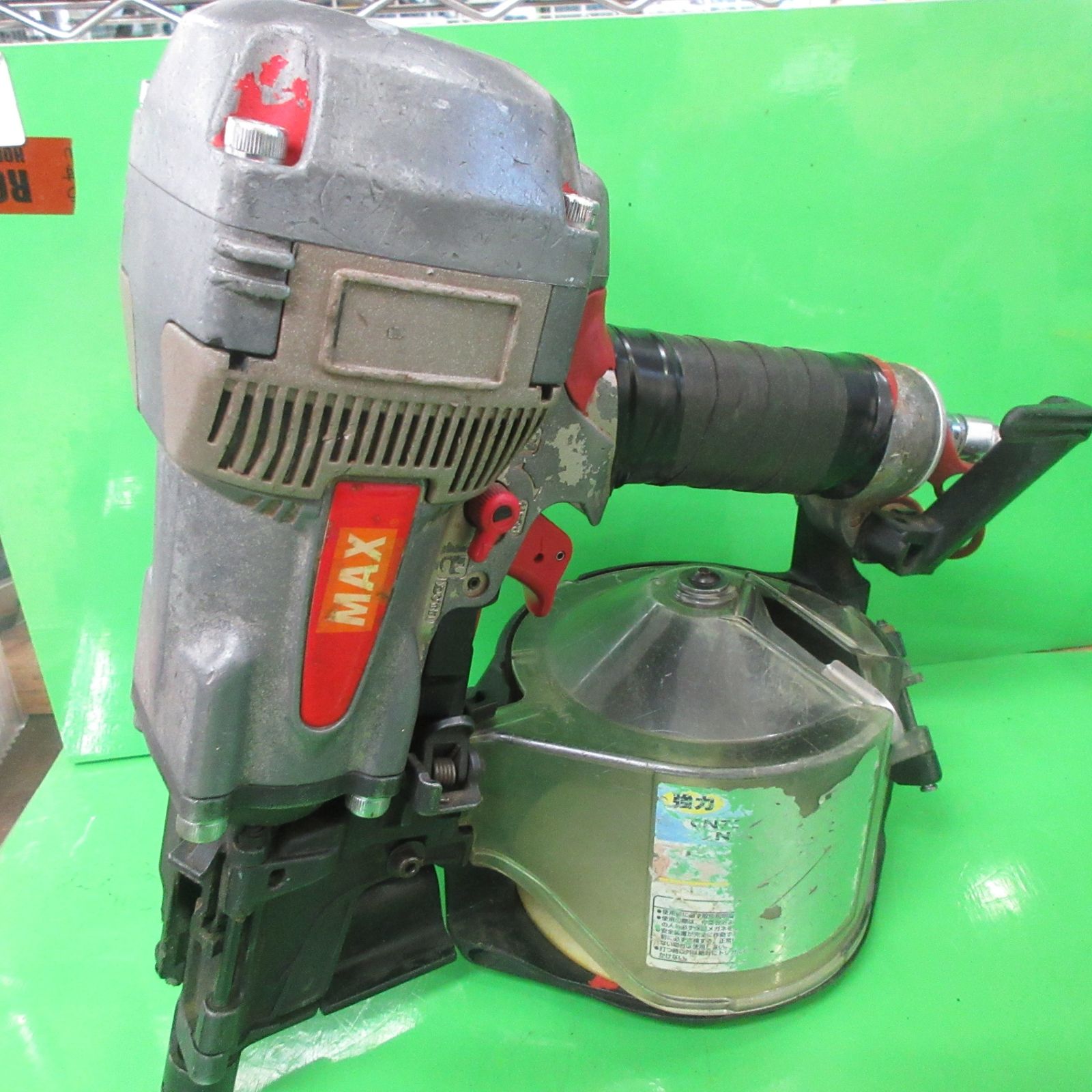 マックス(MAX) 高圧エア釘打ち機 HN-90N1【町田店】 マックス(MAX) 高圧エア釘打ち機 HN-90N1【町田店】