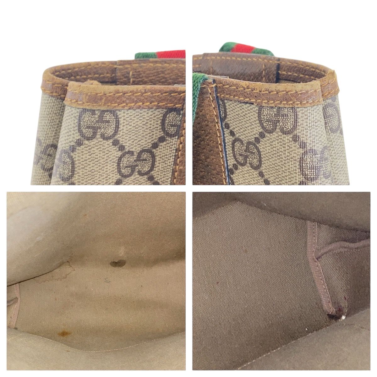 ⭐️GUCCI⭐️GGスプリーム オールドグッチ シェリーライン GUCCI グッチ ヴィンテージ オールドグッチ シェリーライン 男女兼用