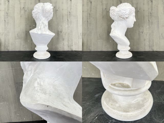 石膏像 ミロのヴィーナス 胸像 【中古】 高さ約62cm 西洋 美術