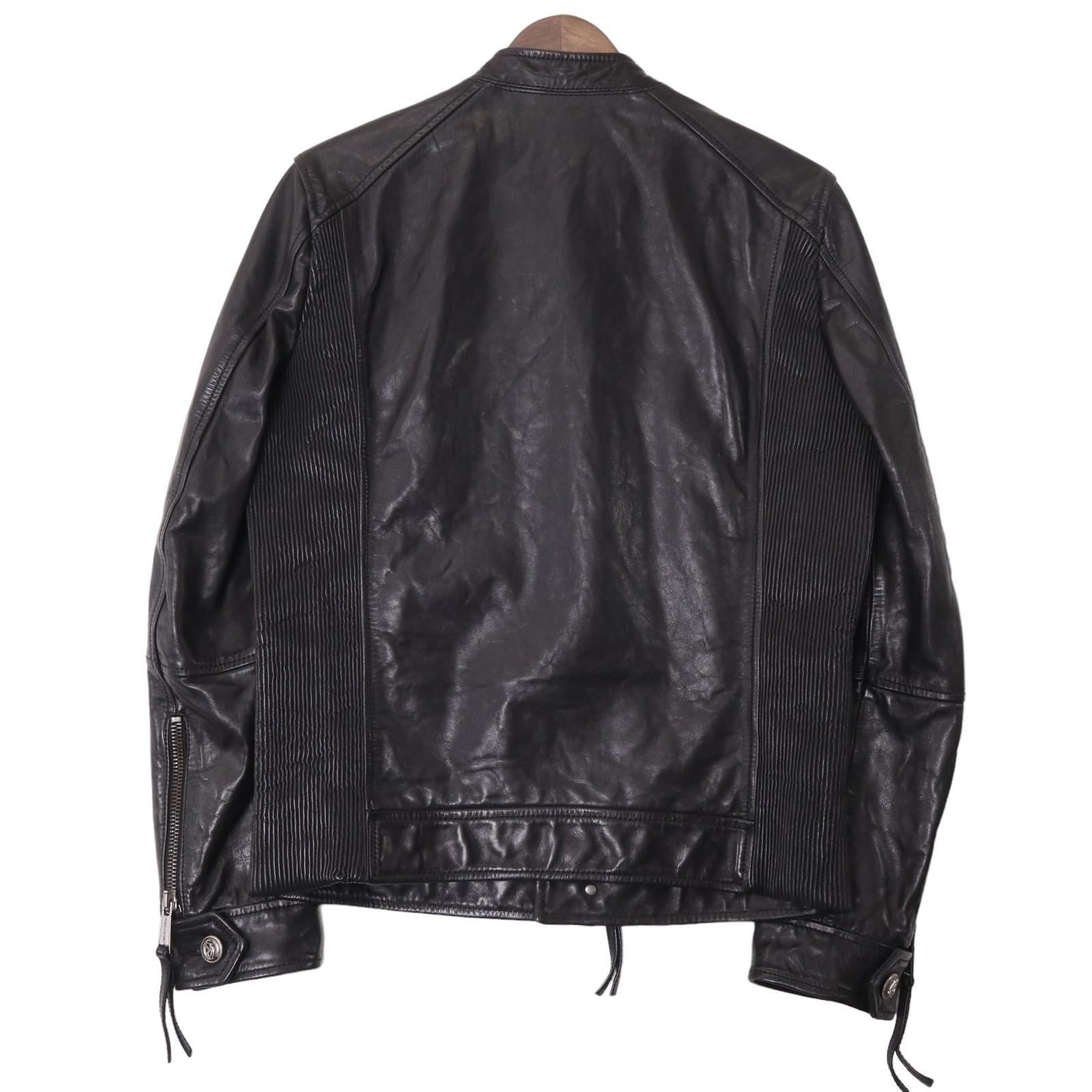 DSQUARED2 ディースクエアード レザージャケット S74M0298＊ - メルカリ
