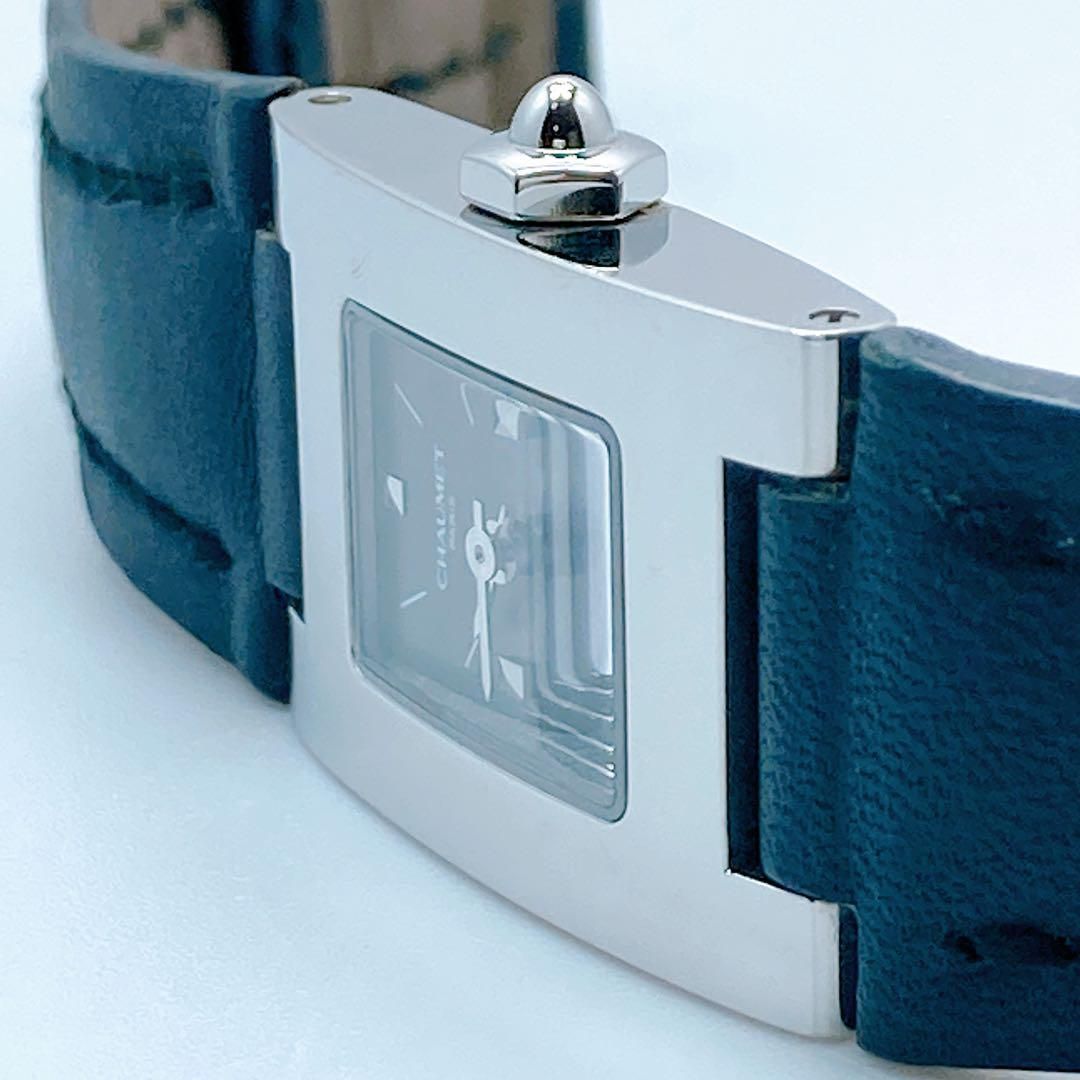 476 CHAUMET ショーメスティルドゥショーメスクエア腕時計