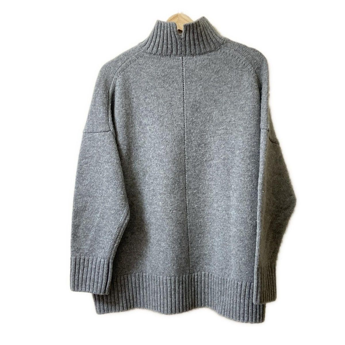CINOH(チノ) 長袖セーター サイズ36 S レディース - グレー ハイネック  