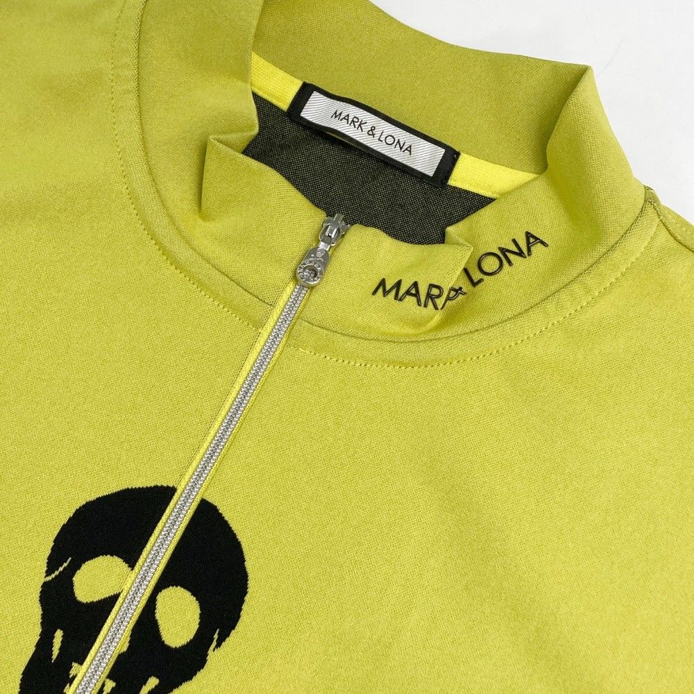 サイズ：50 MARK&LONA マークアンドロナ ハーフジップ 半袖T
