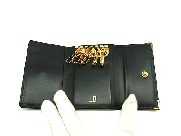 □美品□ dunhill ダンヒル レザー 6連 キーケース 鍵入れ メンズ
