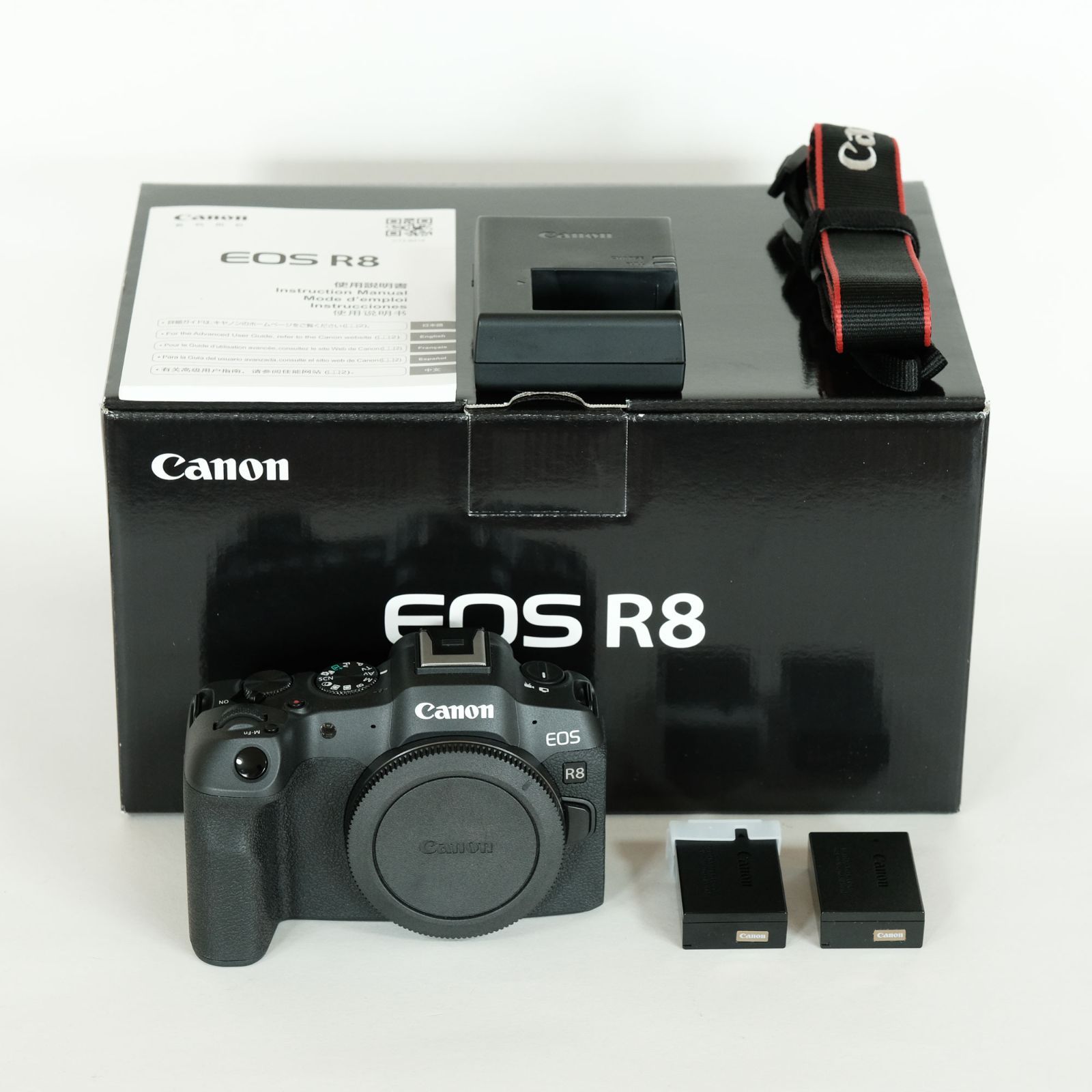 [美品｜シャッター数1,000回以下｜バッテリー2個付] Canon EOS R8 ボディ / キヤノンRFマウント / フルサイズミラーレス一眼