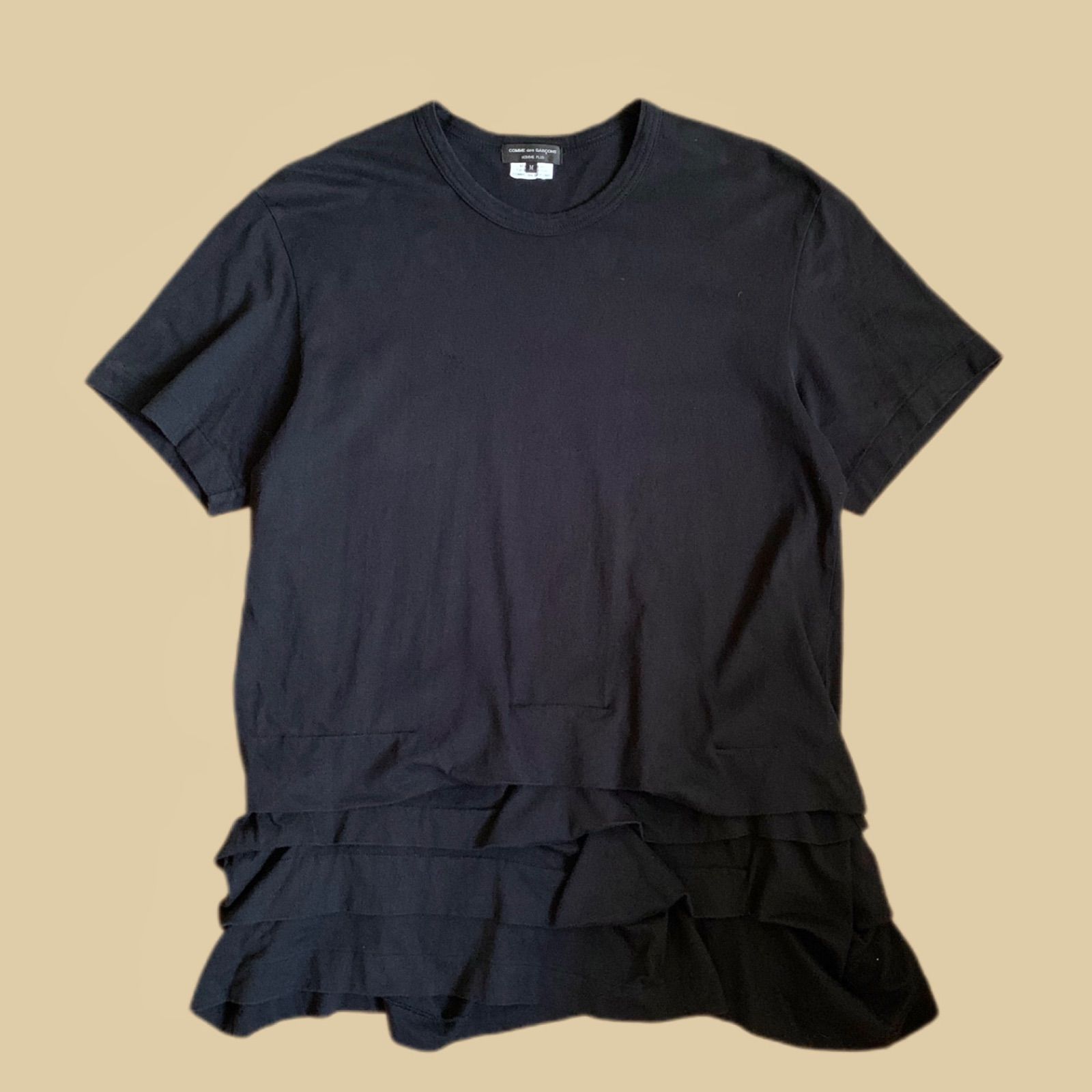 COMME des GARÇONS HOMME ギャルソン レイヤードデザインTシャツ