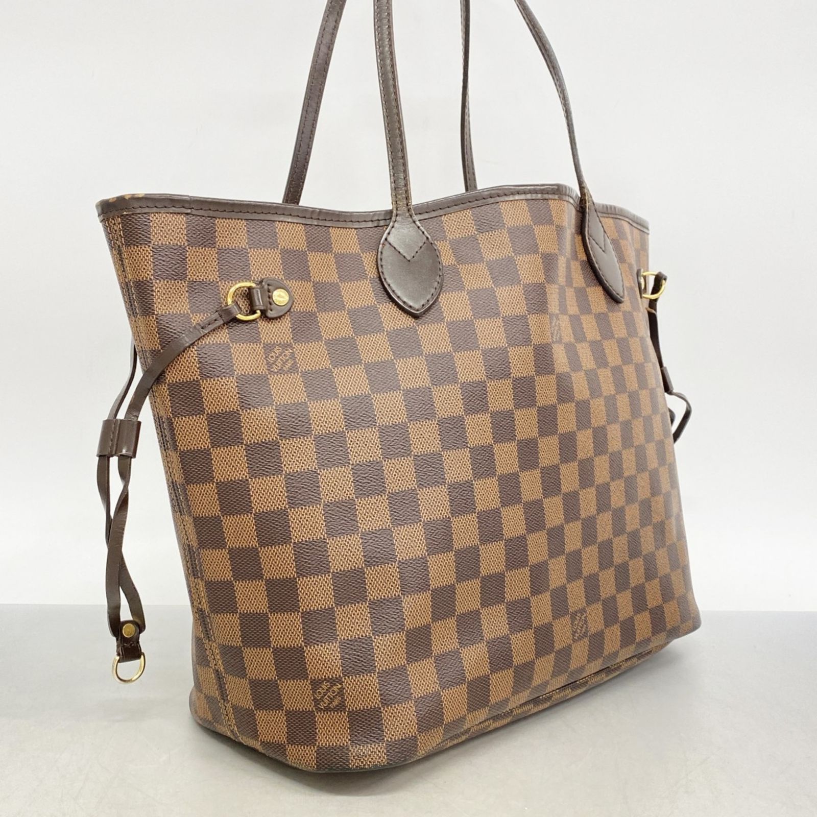 ルイヴィトン ネヴァーフルダミエエベヌ トートバッグ　美品 ルイ・ヴィトン(Louis Vuitton) ルイ・ヴィトン トートバッグ