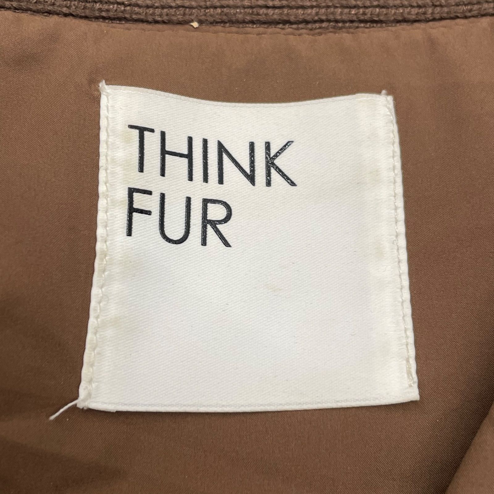 THINK FUR シンクファー Fur×Knit Medium Cardigan ファー ニット