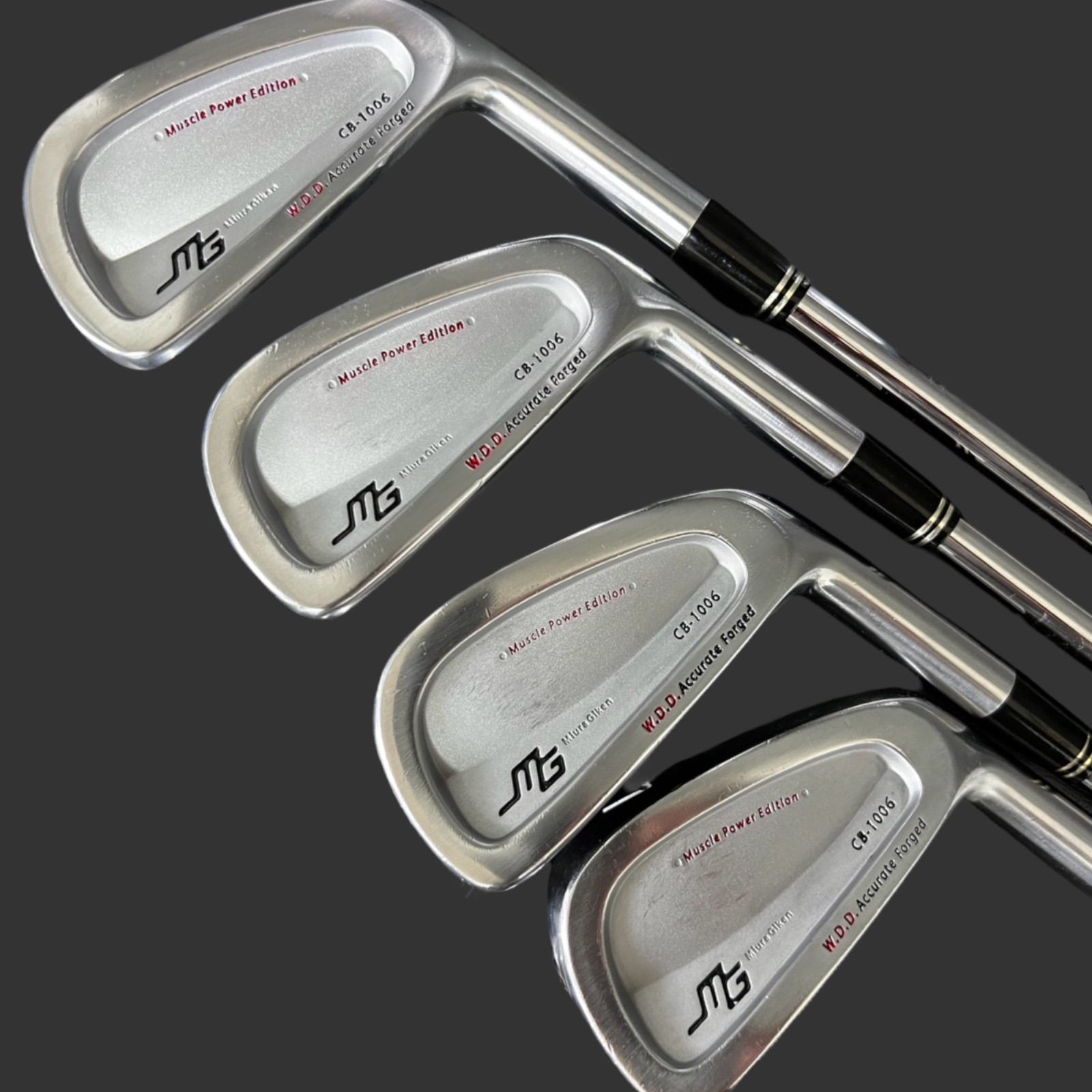 アイアンセット 7本 三浦技研 MIURA CB-1006 #4〜PW スチールシャフト 