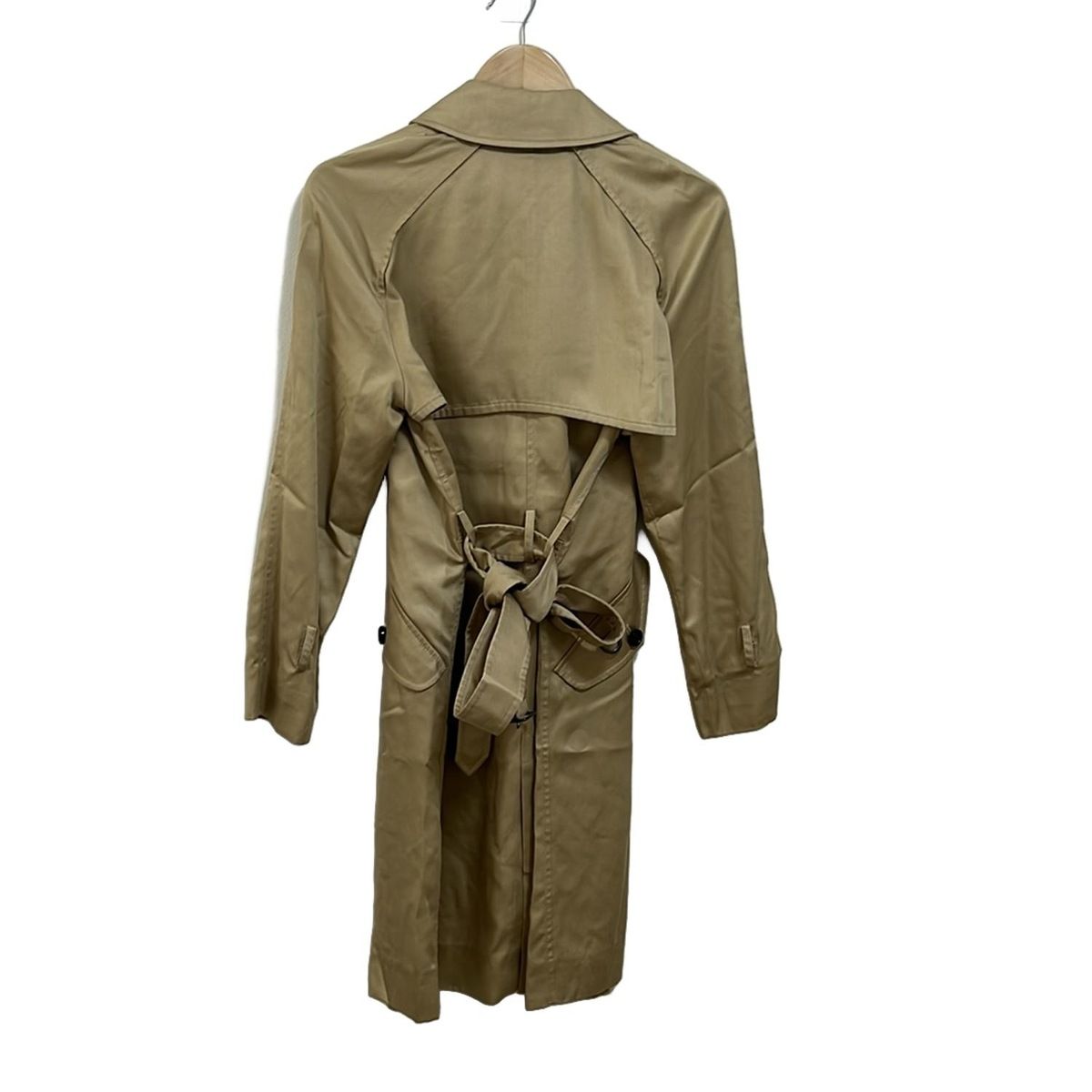 COACH トレンチコート レディース XS ベージュ COACH】ベージュ ダブルブレスト トレンチコート／レディースXS