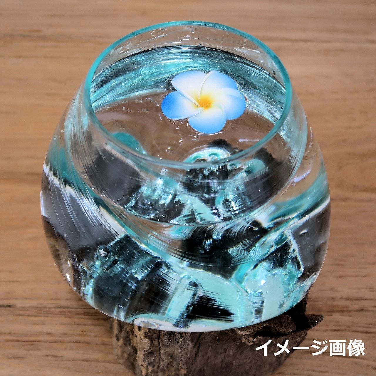 ヴィンテージ レトロ 花瓶 フラワーベース メダカ 睡蓮鉢 パープル