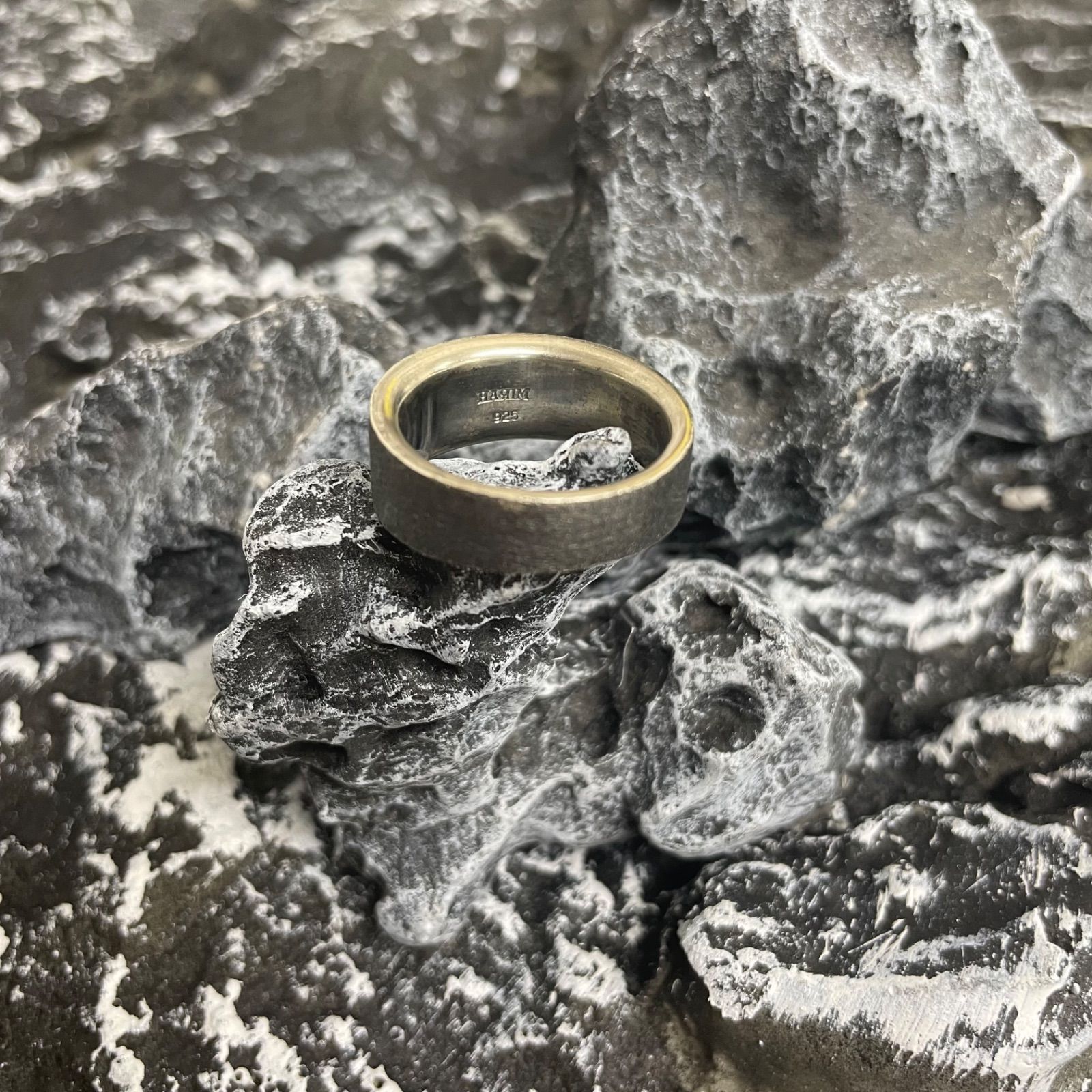 HARIM ハリム HRR042AR EDGE RING2 ARASHISilver シルバー シンプル 