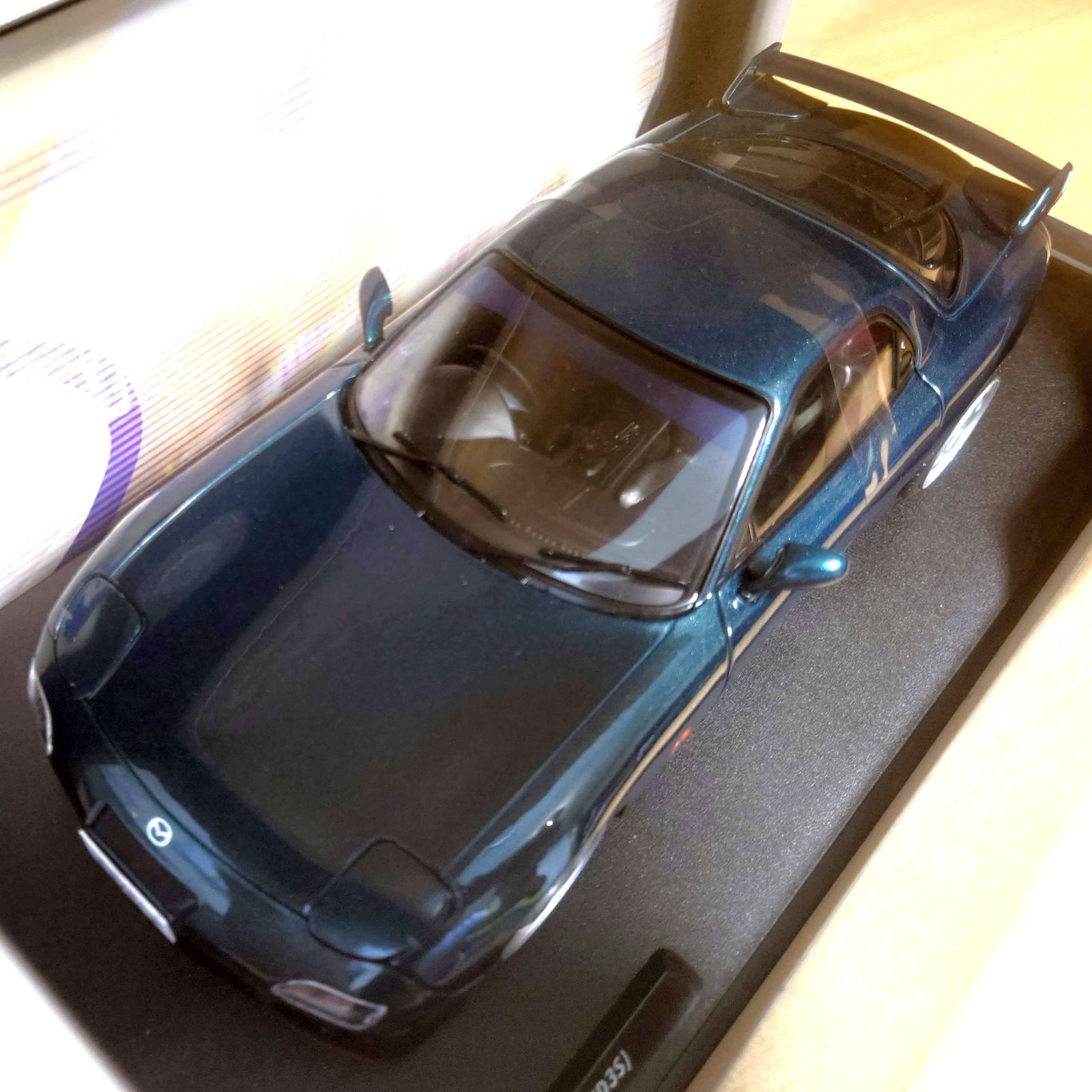 1/18 マツダ RX-7 FD3S 1994 ブルー ソリド製ミニカー ソリド 1/18 マツダ RX7 FD RS 1994年式 モデルカー モンテゴ