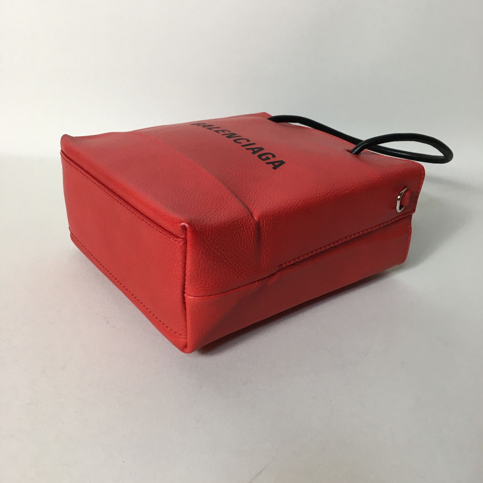 2507-144｜美品｜バレンシアガ ショッピングトート XXS レザー