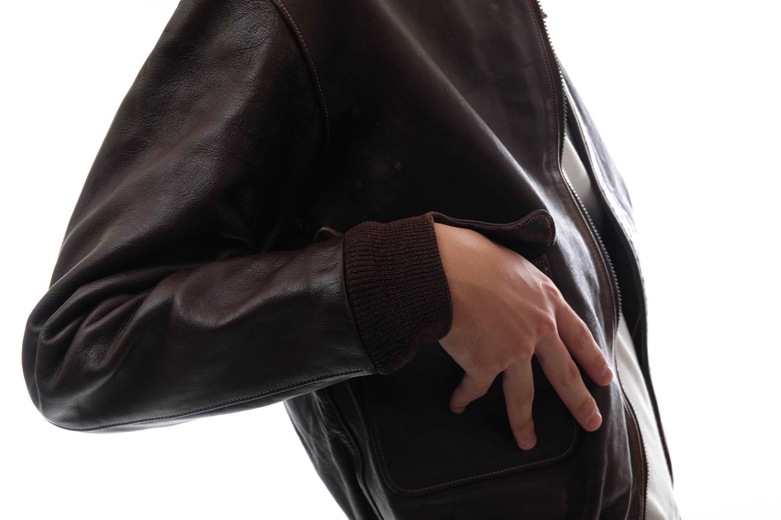 HUGO BOSS ボンバージャケット 48 美品 （BOSS BLACK ダブル