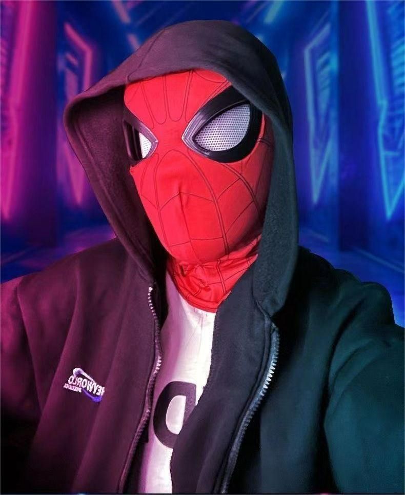 【Spider-Man Mask！可動式目！】スパイダーマン マスク コスチューム 子供用 大人用 コスプレ ハロウィン Holloween 仮装 コスチューム 衣装 ヒーロー アメコミ  cosplay ハロウィン ギフトボックス付き 8801