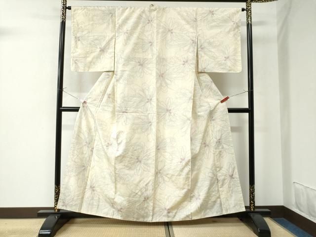 平和屋着物○上質な紬 舞花文 正絹 逸品 未使用 CAAU3026yc - メルカリ 