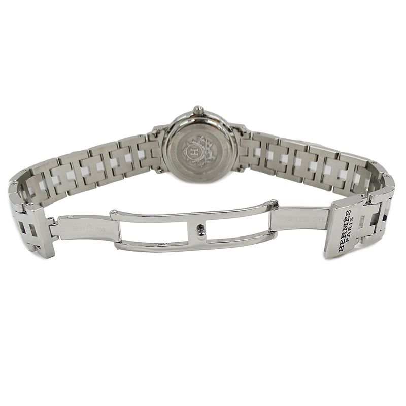 エルメス HERMES 時計 レディース ブランド クリッパー ナクレ シェル  