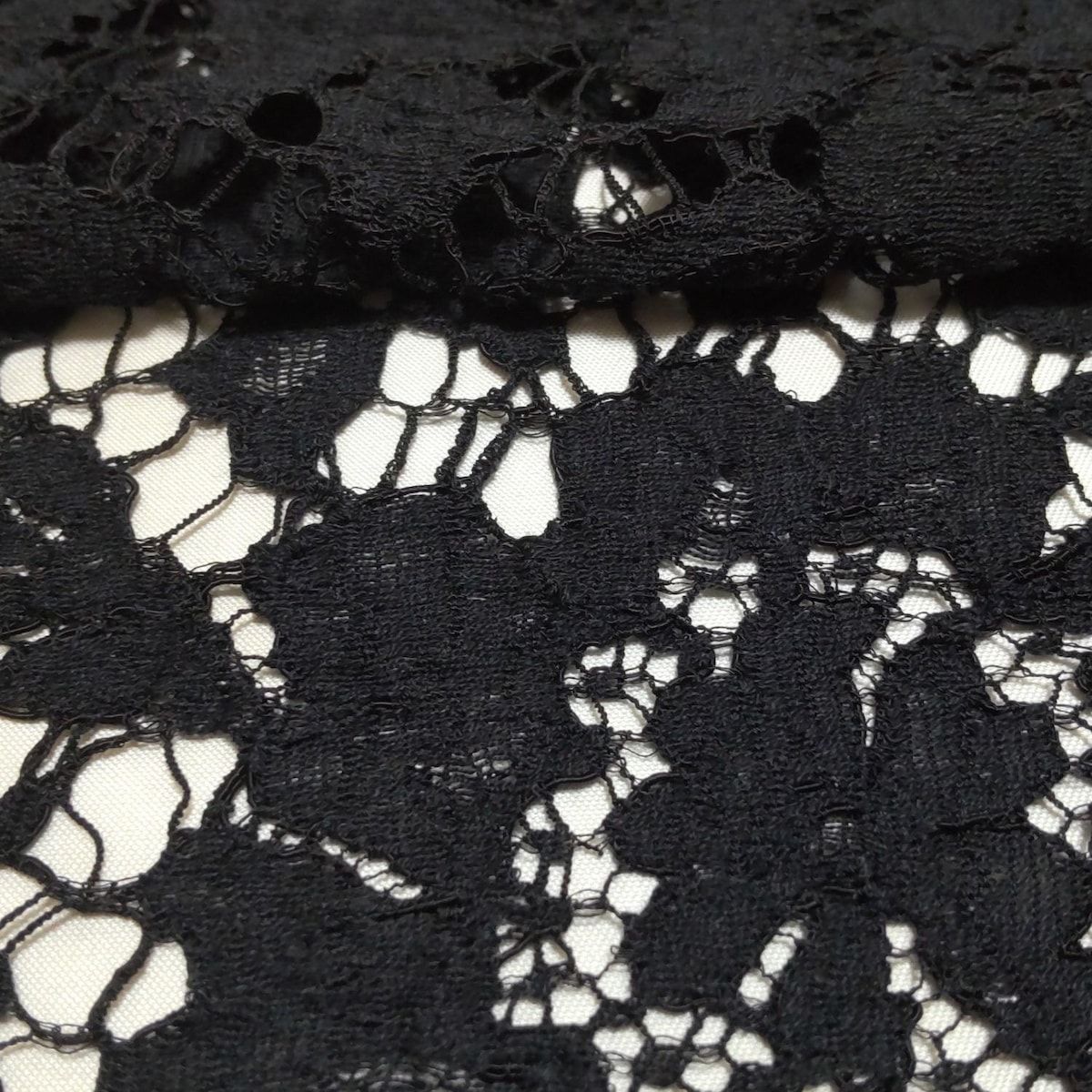  VALENTINO バレンチノ 半袖カットソー サイズXXS XS レディース - 黒 総レース VLTNロゴ 半袖(Tシャツ) Tシャツ カットソー